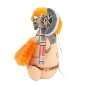 Plush Warhammer Fyreslayer TOMY, Figurina Duardin, Axa de Foc, 30 cm - Img 6