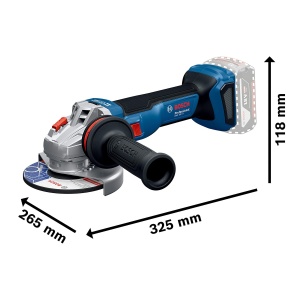 Polizor unghiular Bosch Professional GWS 18V-11, 125 mm, 1100 W - Img 6