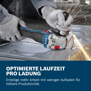 Polizor unghiular Bosch Professional GWS 18V-8 125 mm Compact si Puternic - Img 5