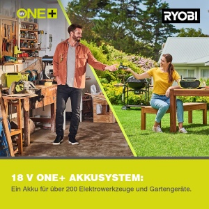 Polizor unghiular cu acumulator RYOBI 18 V ONE+, diametru disc 115 mm, incl. baterie de 2,0 Ah si incarcator R18AG-140S - Img 5