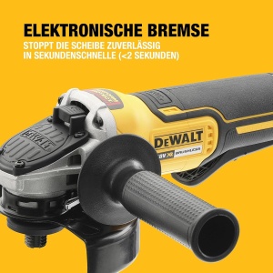 Polizor unghiular DEWALT DCG406NT-XJ, 18V, motor fara perii, 125mm - Img 3