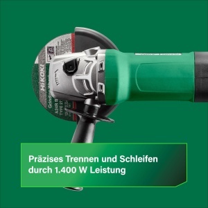 Polizor unghiular HiKOKI G13SE3, 125 mm, 1400 W, cu maner lateral - Img 5
