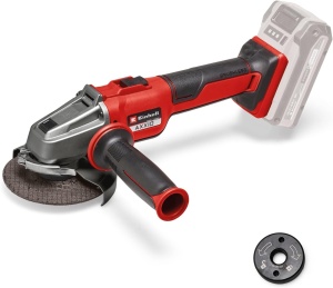 Polizor unghiular profesional cu acumulator Einhell AXXIO 18/115 Q Li-Solo Power X-Change (18 V, 700 W, O 115 mm, adancime de taiere 28 mm, fara perii, canelura de fixare rapida, fara roata de taiere, fara baterie)