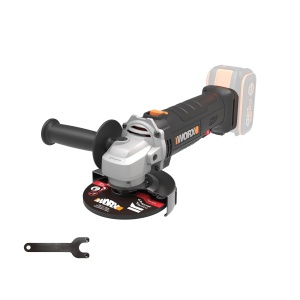 Polizor unghiular WORX WX808.9, 20V, compact si ergonomic