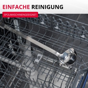 Polonic inox Westmark Schopfkelle Pro 200 ml O 9 cm argintiu - Img 8