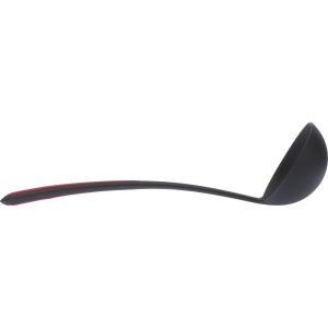 Polonic pentru supa Westmark, rezistent la caldura pana la 270 degC, PPA, lungime: 31,5 cm, Gallant Plus, negru/rosu, 29562275 - Img 6