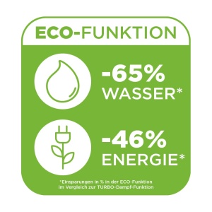 Polti Vaporetto Lecoaspira FAV80_Turbo Intelligence, aparat de curatat cu abur si aspirator cu filtru de apa, cu functie eco, putere de abur de 6 BARI, 15 accesorii, alb/verde - Img 2