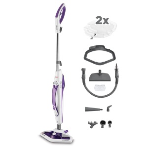 Polti Vaporetto SV440 Double Aparat de curatat cu abur 2-in-1 AlbViolet 11 accesorii