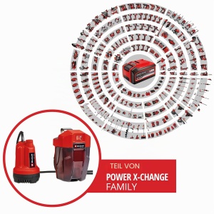 Pompa de apa clara Einhell GE-SP 18 Li, 5000 lora, 18 V, fara acumulator - Img 2