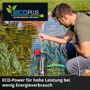 Pompa de apa murdara Einhell GC-DP 7035 N ECO PLUS 700W Tehnologie ECO PLUS - Img 4