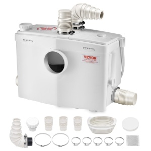 Pompa de apa VEVOR FLO1200, 1200 W, 180 Lmin, 10 m inaltime de pompare