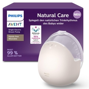 Pompa de san electrica Philips Avent Natural Care SCF49411, tragabila, 85 de pompemin