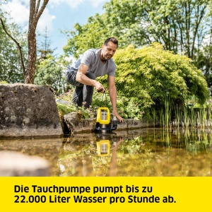 Pompa submersibila murdara Karcher SP 22000 Dirt Level Sensor 22000 lh particule 30 mm - Img 3