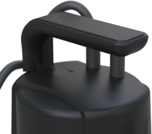 Pompa submersibila pentru apa murdara Gude GS 4002 P (400 W, 7500 l/h, inaltime de livrare max 5 m, adancime de imersie max 4 m, roata Noryl, cablu de conectare de 10 m, intrerupator flotant reglabil variabil, protectie termica) - Img 5