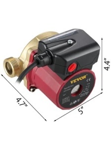 Pompa VEVOR LPS20-12-100 50 Lmin 220V Presiune Ridicata si Motor Silentios - Img 9