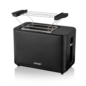 Prajitor de paine digital Cloer 3930 pentru 2 felii functie tactila 750-900 W afisare timp ramas functie de dezghetare functie de reincalzire atasamen - Img 2