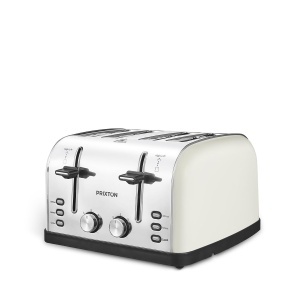 Prajitor de paine PRIXTON Bianca 4 felii 7 niveluri de rumenire 1900W otel inoxidabil - Img 2
