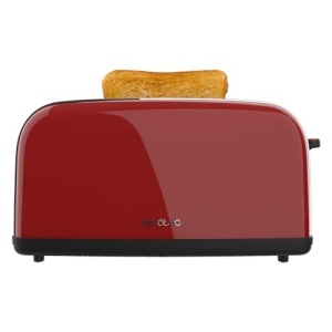Prajitor de paine vertical Cecotec cu 1 fanta lunga Toastin time 850 rosu lung 850 W 2 felii de paine fanta lata de 38 cm atasament pentru chifle si t - Img 3
