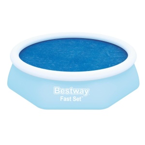 Prelata solara Bestway Flowclear(tm), O 210 cm, pentru piscine rotunde de 244 cm(tm), albastru - Img 1