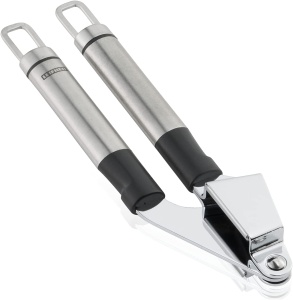 Presa de usturoi Leifheit 3124 ProLine, inox, design elegant, usor de curatat