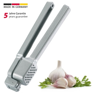 Presa de usturoi Westmark, compacta, lungime: 15,2 cm, aluminiu, biopress, argintiu, 30102260 - Img 3