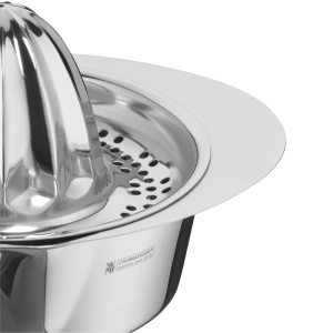 Presa manuala pentru citrice WMF Gourmet 13cm otel inoxidabil cu sita si recipient colector - Img 5