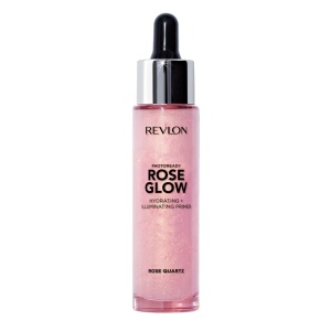 Primer hidratant Revlon PhotoReady Rose Glow, pe baza de apa, cu uleiuri si quartz