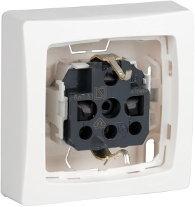 Priza aplicata Legrand Oteo 097380, Schuko, 16A, 230V, 3680W, alb - Img 3
