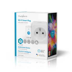Priza inteligenta Nedis WIFIP121EWT, 3680 W, alba, controlata prin aplicatie - Img 4