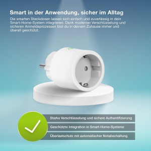 Priza Inteligenta OSRAM cu Matter over WiFi, 2300W, Compatibila cu Alexa si Google Home - Img 6
