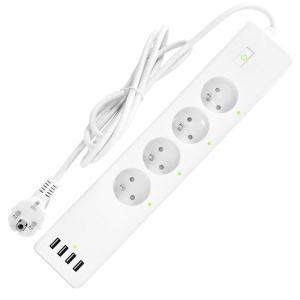 Priza Inteligenta Strippy 4 Prize 4 USB Control prin Aplicatie - Img 2