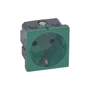 Priza Legrand 077216 Mosaic II 2PT Alb Indicator 230V