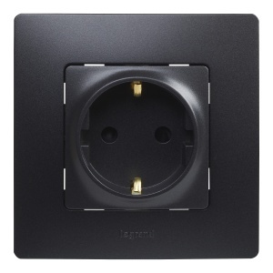 Priza monobloc Legrand 396492, 16A, 230V, negru