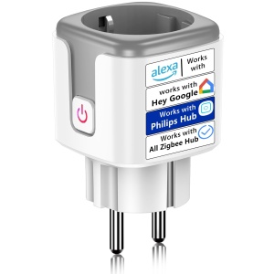 Priza SURFOU Zigbee priza cu temporizator inteligent cu contor de curent in casa compatibila cu Philips Hue Alexa Google Home si SmartThings este nece