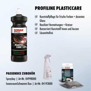 Produse de ingrijire auto SONAX PROFILINE PlasticCare 1L - Img 4