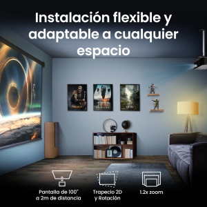 Proiector BenQ TK700ST 4K HDR 3000 Lumen, Gaming 4ms, 240Hz - Img 2