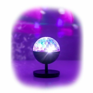Proiector LED InnovaGoods cu Boxa Bluetooth, Rotire 360, Diverse Moduri de Iluminare