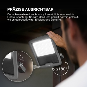 Proiector LED Osram ENDURA FLOOD PC 100W, 12000 Lumen, IP65, Aluminium Recyclet - Img 5