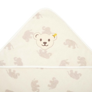 Prosoape cu capison Steiff Mini Basic, 100x100 cm, Cloud Dancer - Img 3