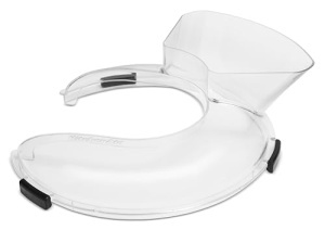Protectie anti-stropi pentru mixer KitchenAid 5KSMBLPS, cu palnie inclinata, din plastic - Img 2