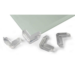 Protectie colturi masa pentru copii Reer 4904 transparent set 4 bucati