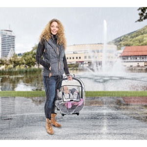 Protectie ploaie Reer 70538 pentru scoica bebelusi PVC-free universal - Img 5