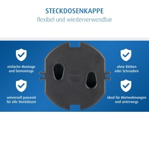 Protectie prize reer reutilizabila neagra set 20 bucati - Img 4