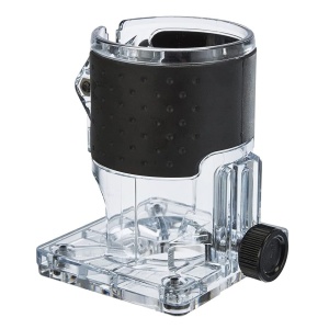 Protectie transparenta pentru freza Makita 194268-9, compatibila cu modelele 3709 si 3710