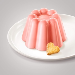 Pudding cu gust de capsuni Dr. Oetker 2.5 kg - Pudra de desert de inalta calitate - Img 3