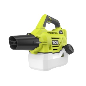 Pulverizator de ceata fara fir RYOBI 18 V ONE+ RY18FGA-0 (raza de actiune 4,5 m, debit 7,2 l|h, acoperire a suprafetei pe min. 93 m2, dimensiune medie a particulelor 40 mm, fara baterie si incarcator in cutie) - Img 1
