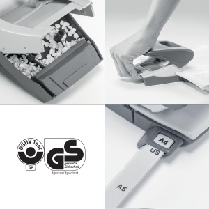 Puncher Leitz NeXXt WOW, 30 foi, metal, ergonomic, culoare eisblau - Img 4