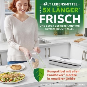 Pungi Vakuum Reutilizabile FoodSaver 36 Beuturi BPA-free 20cm x 2cm - Img 2
