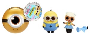 Pupa L.O.L. Surprise Loves Minions cu accesorii, 6 modele de colectie