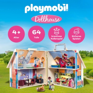 Puppenshaus Playmobil 70985 cu Trage Grif, pentru Copii de la 4 Ani - Img 3